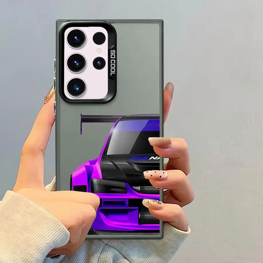 Funda blanda para Samsung Galaxy S22 Ultra Note 20 Ultra S20 FE S25Plus S25 S24Ultra S21 S23 S24 FE Cool Car - imagen 5