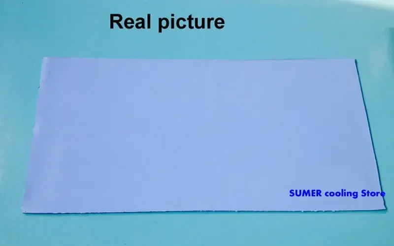 Almohadilla térmica de silicona conductora de refrigeración, alta calidad, 200mm x 400mm x 1,0/2,0/3,0mm, conductividad térmica, 3,6 W, GPU, CPU - imagen 2