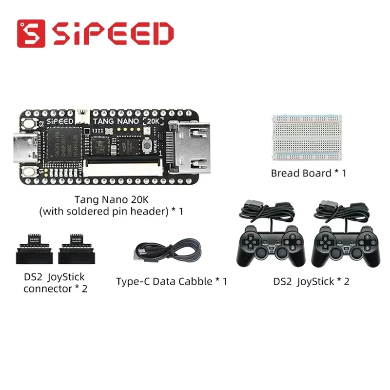 Sipeed Tang Nano 20K FPGA Board RISCV Linux reproductor de juegos Retro emulador de código abierto Linux MINI GW2AR-18 GOAI Gowin - imagen 5