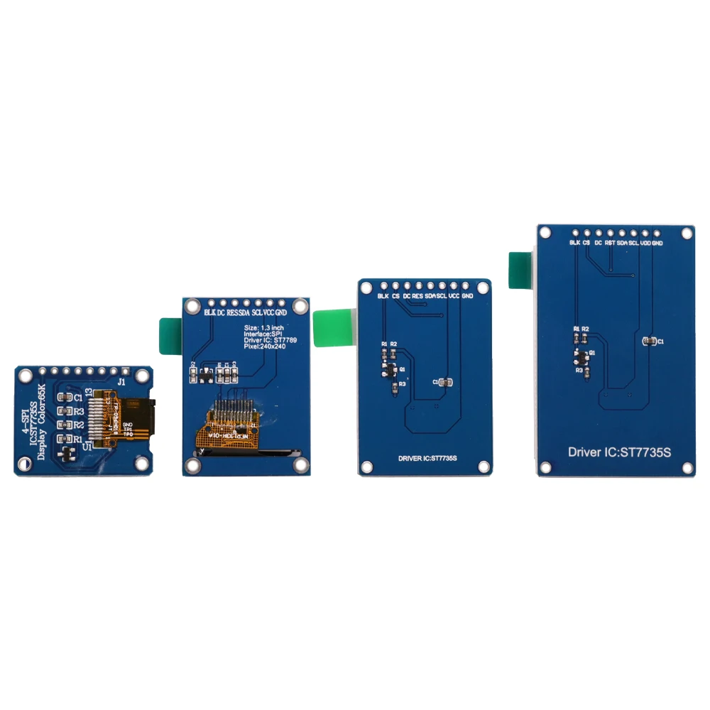 Pantalla TFT 0,96 1,3 1,44 1,8 pulgadas IPS 7P SPI HD 65K módulo LCD a todo Color ST7735 / ST7789 80*160 240*240 (no OLED) para Arduino - imagen 3