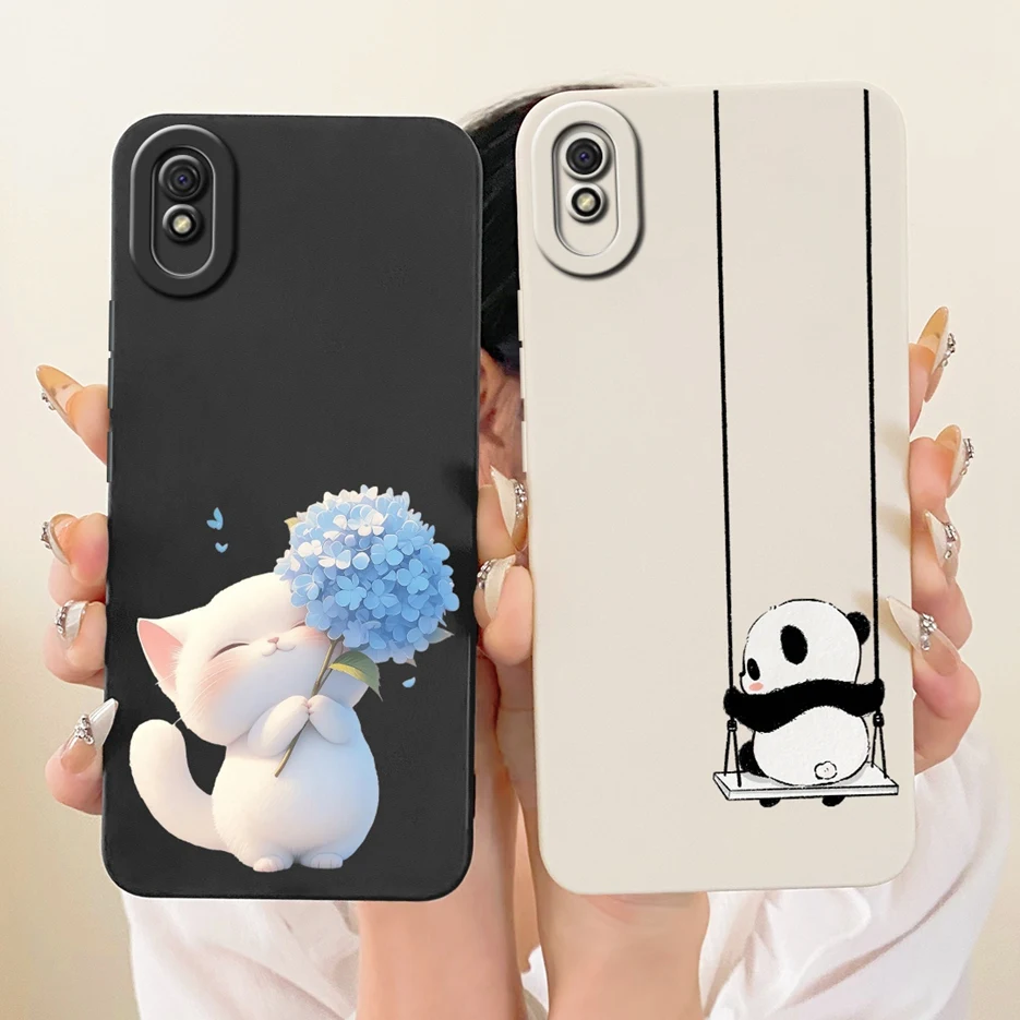Para Xiaomi Redmi 9A funda Cool búho dragón pintado cubierta a prueba de golpes suave TPU funda de teléfono para Xiaomi Redmi 9AT Redmi9A T Fundas bolsas - imagen 5