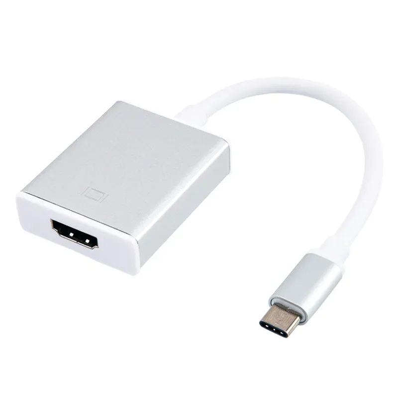 USB-C USB 3,1 tipo C a HDMI Compatible con Cable adaptador de vídeo HD convertidor Dongle HDTV para IPhone 16 15 para Huawei P60 PC portátil - imagen 3