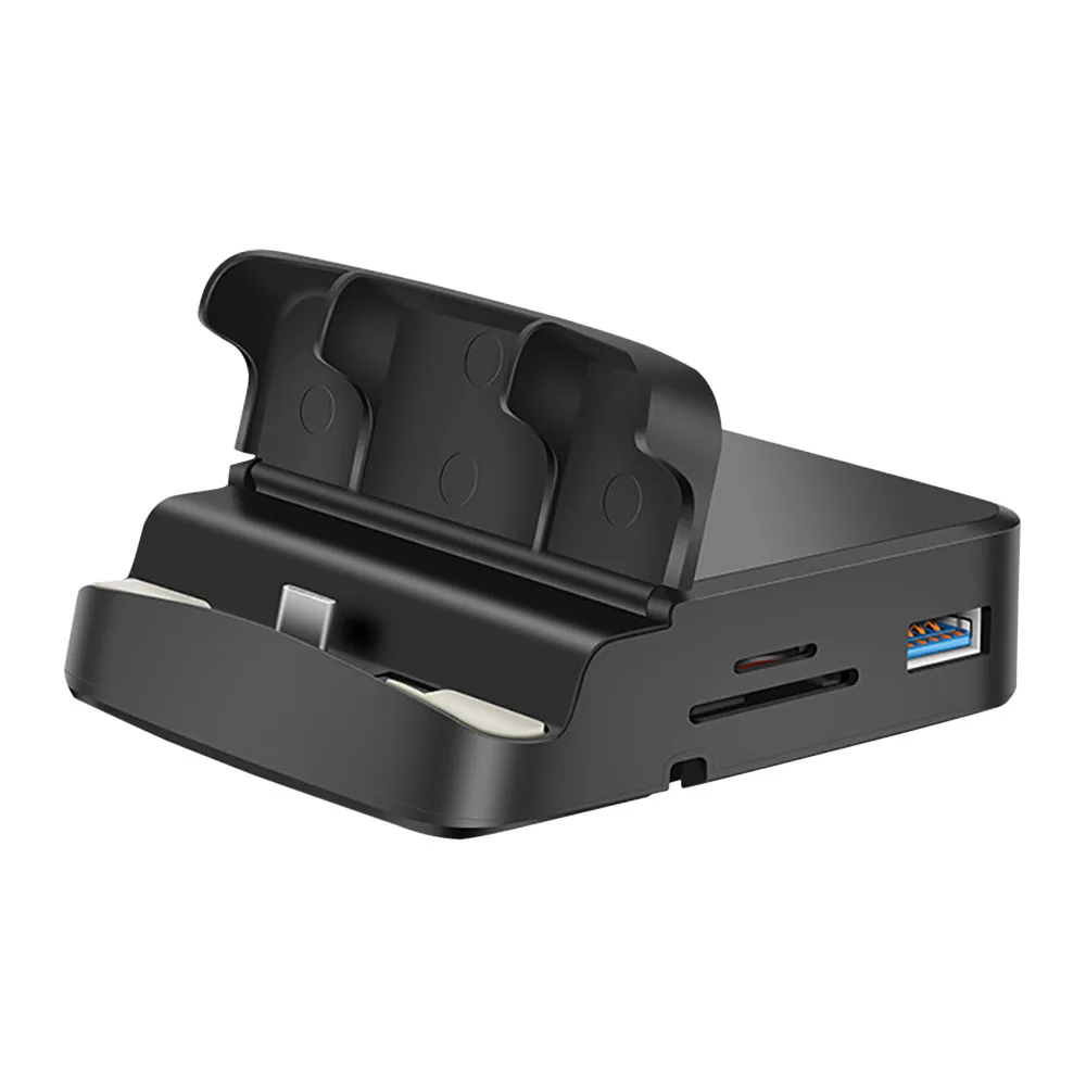 Estación de acoplamiento 8 en 1 tipo C HUB, soporte para teléfono, estación Dex Pad, adaptador de cargador de energía compatible con USB C a HDMI para Samsung - imagen 4