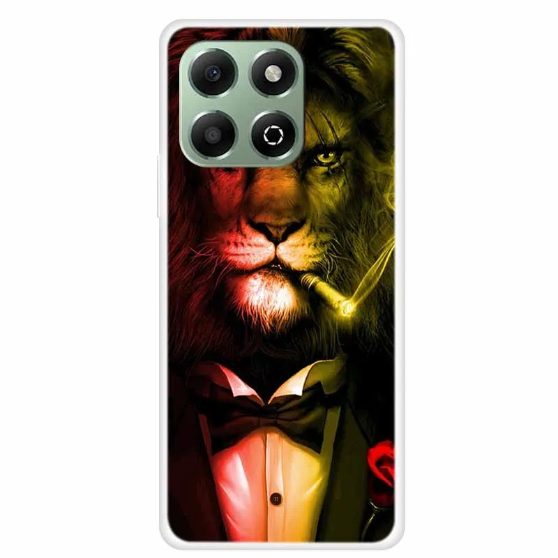 Funda de silicona suave y transparente para Honor X6b, carcasa protectora de animales para Honor X6b, JDY-LX1, Honor X6b, JDY-LX2 - imagen 4