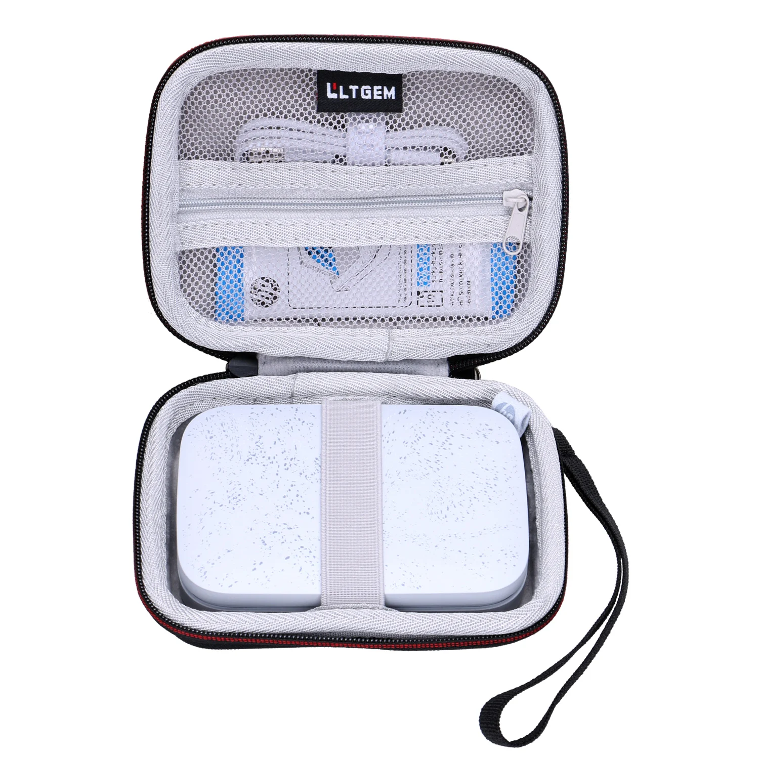 LTGEM-funda para impresora fotográfica portátil HP Sprocket, bolsa de transporte de almacenamiento de segunda edición, accesorios para impresora fotográfica