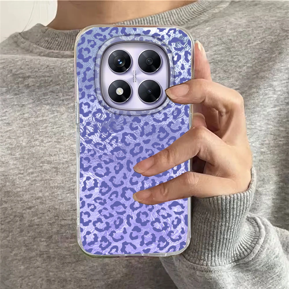 Funda de teléfono con estampado de leopardo rosa Vintage para Xiaomi Redmi Note 14 13 12 11 11S 10 10S 9 8 Pro 9C 13C 14C A3 A4 A3X 9C A1 A2 - imagen 5