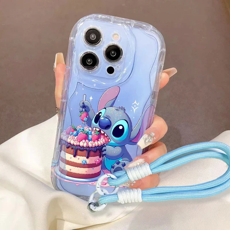 Funda de teléfono con correa de mano de punto navideño para Xiaomi 15T 15 Ultra 14 11 Lite 5G NE POCO X7 X6 Pro F7 F6 M6 M7 X5 F3 F4 X4 GT X3 NFC - imagen 3