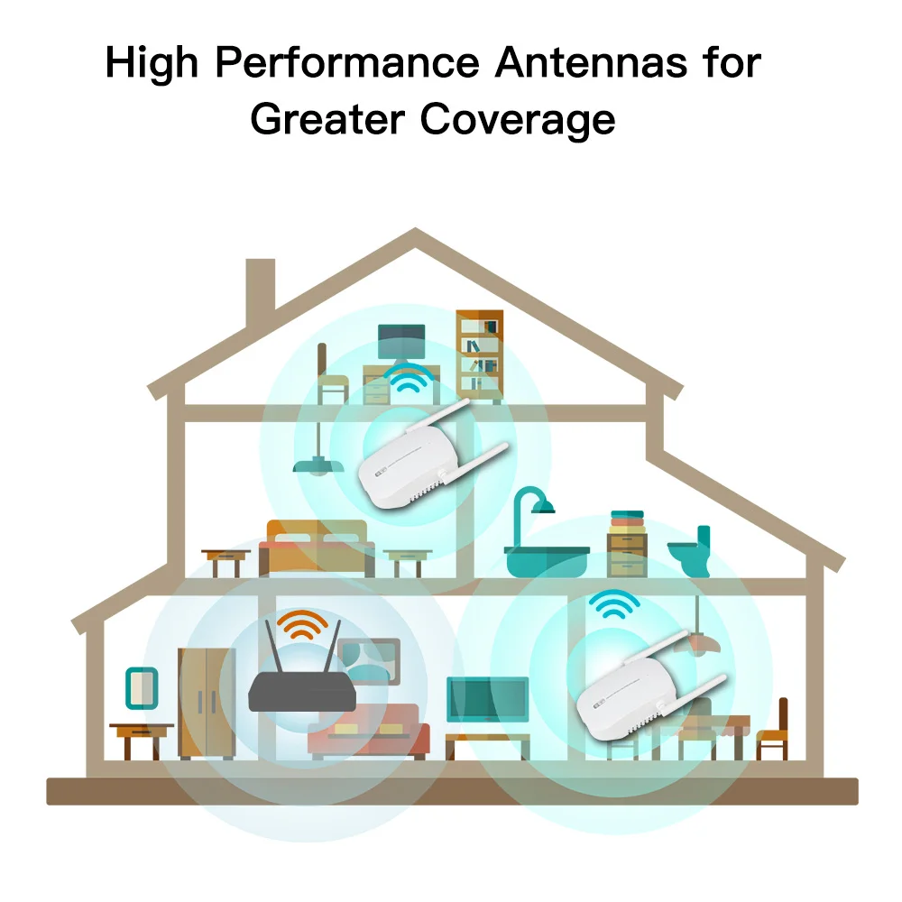 Una casa con ratón y un teléfono celular en el techo