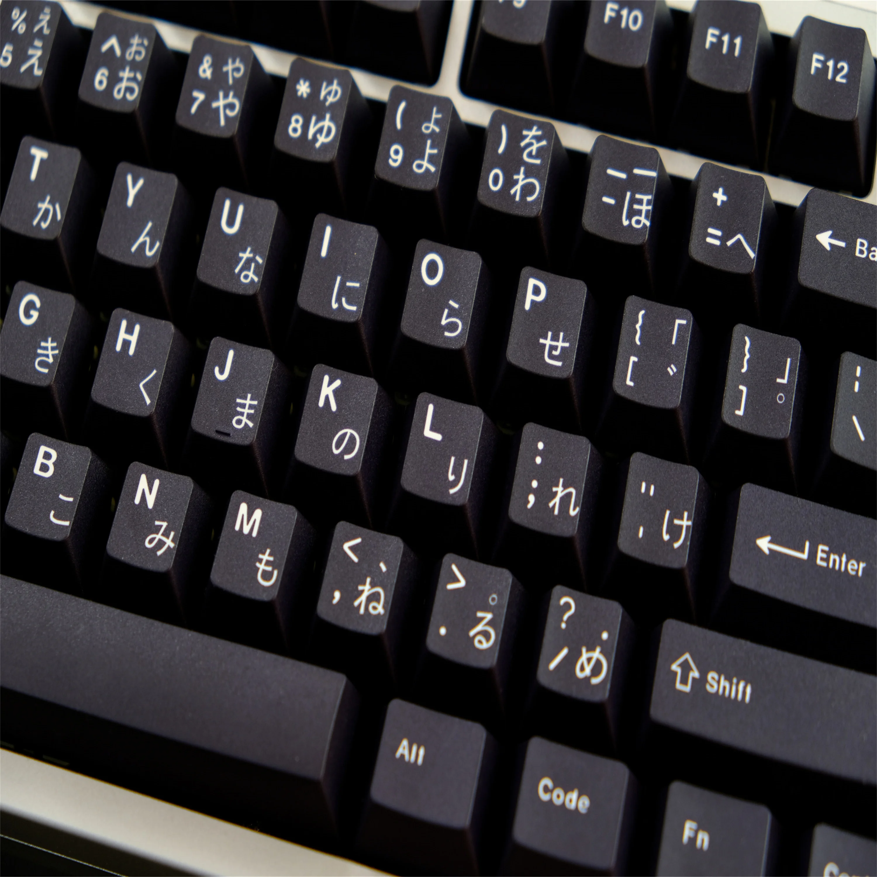 Juego de teclas GMK Black WOB, 129 teclas, Material PBT, perfil de cereza, teclas para juegos para teclado mecánico MX Switch 61/64/68/75 - imagen 5