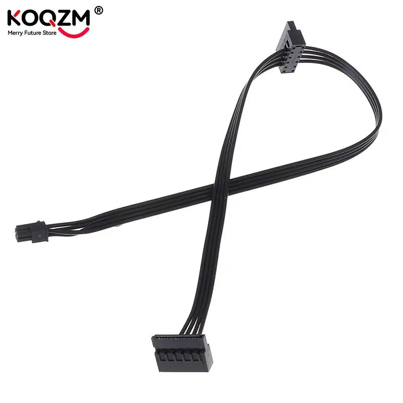 Cable MINI de 45CM para fuente de alimentación Lenovo, 4 pines, 2 SATA, interfaz de placa principal, 4 pines a dos SATA SSD, 1 unidad - imagen 4