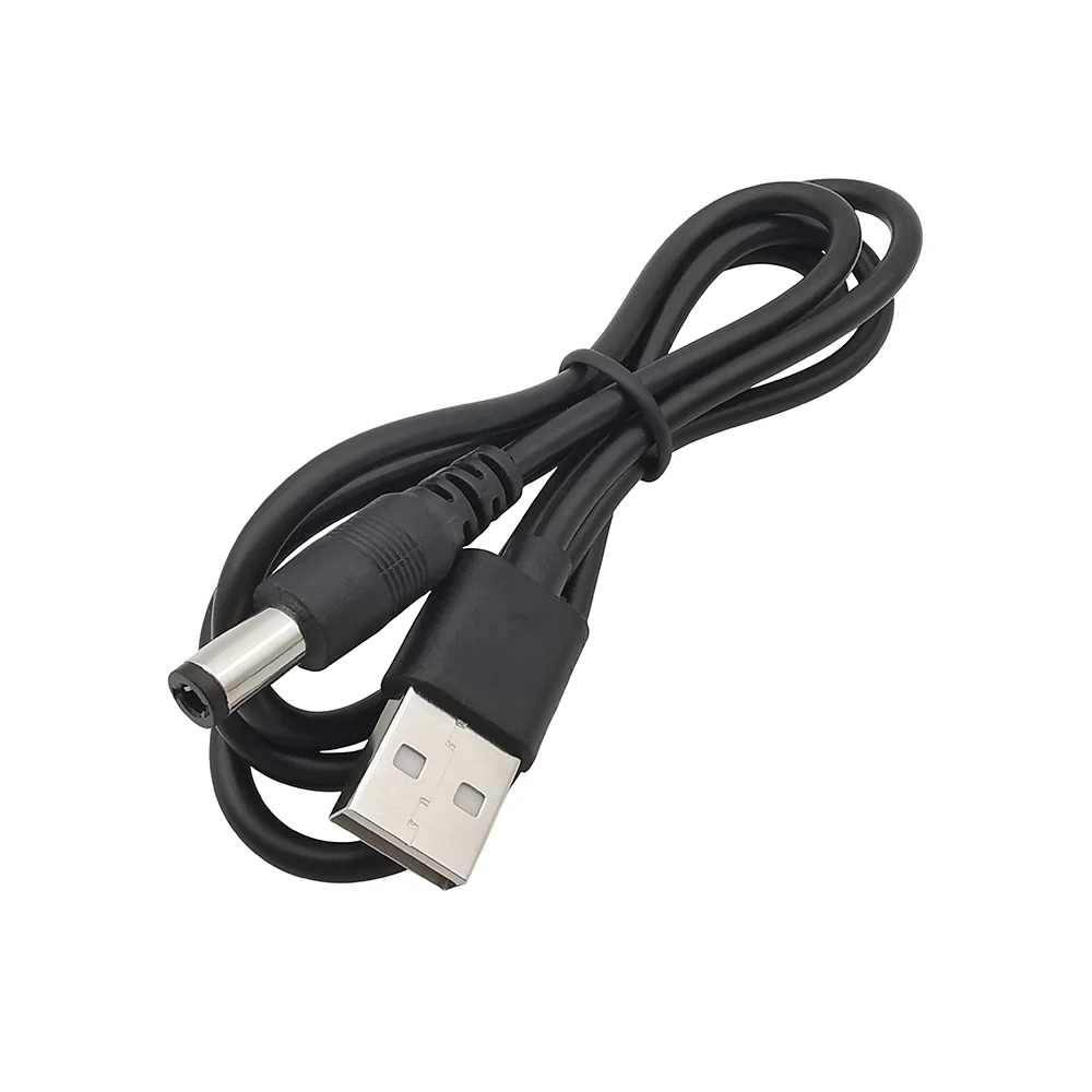 Cable de alimentación de CC, conector USB 2,0 tipo A macho de 5V A 2,5x0,7mm, 3,5x1,35mm, 1,7mm x 4,0, 5,5x2,1mm, 5,5x2,5mm, 1 unidad - imagen 5