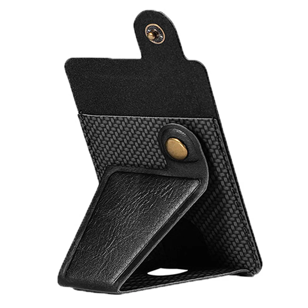 Cartera de cuero con soporte ajustable para teléfono, tarjetero de bolsillo, tarjetero, funda para teléfono - imagen 5