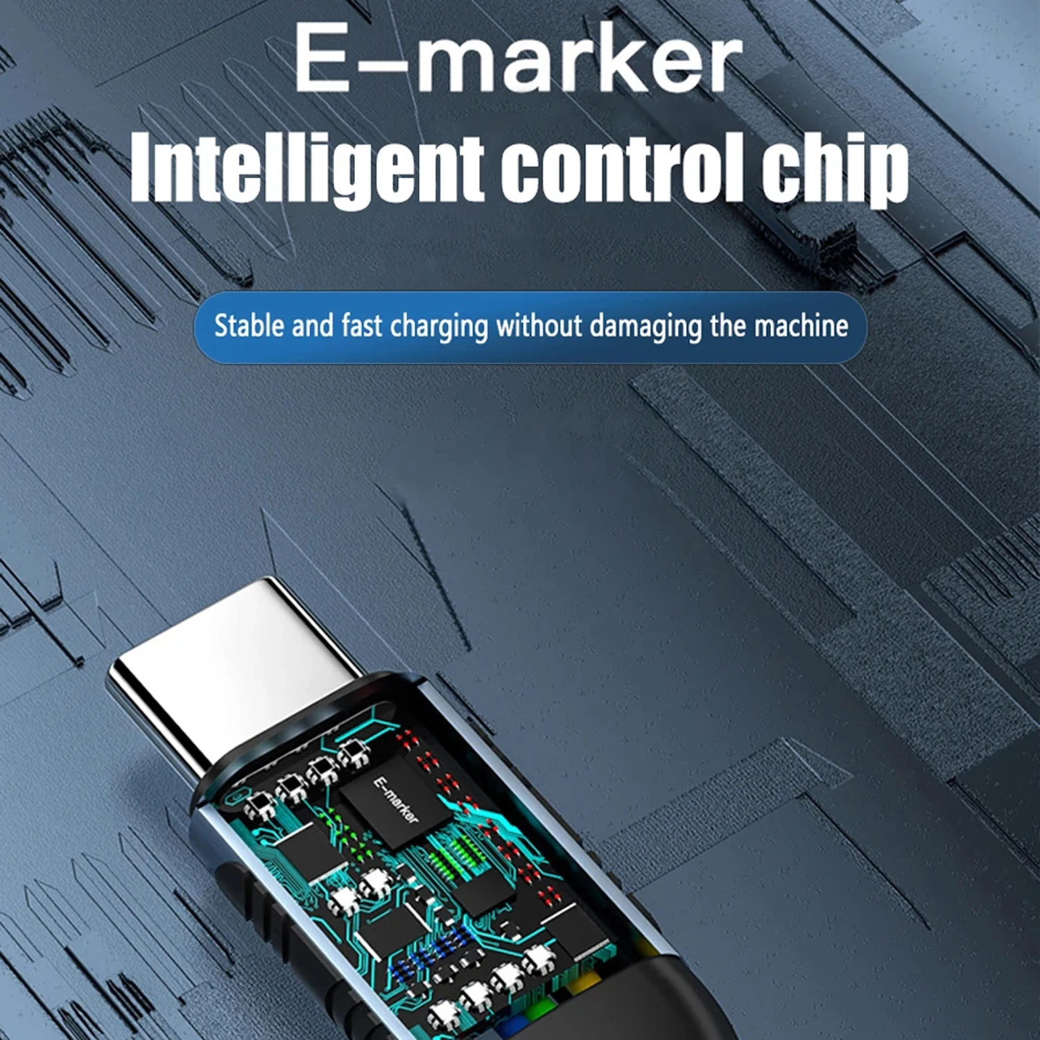 Cable de carga ultrarrápida PD 240W para Macbook Pro 100W 5A Cable de datos USB tipo C para iPhone 15 Pro Max Xiaomi 14 Oneplus Samsung - imagen 2