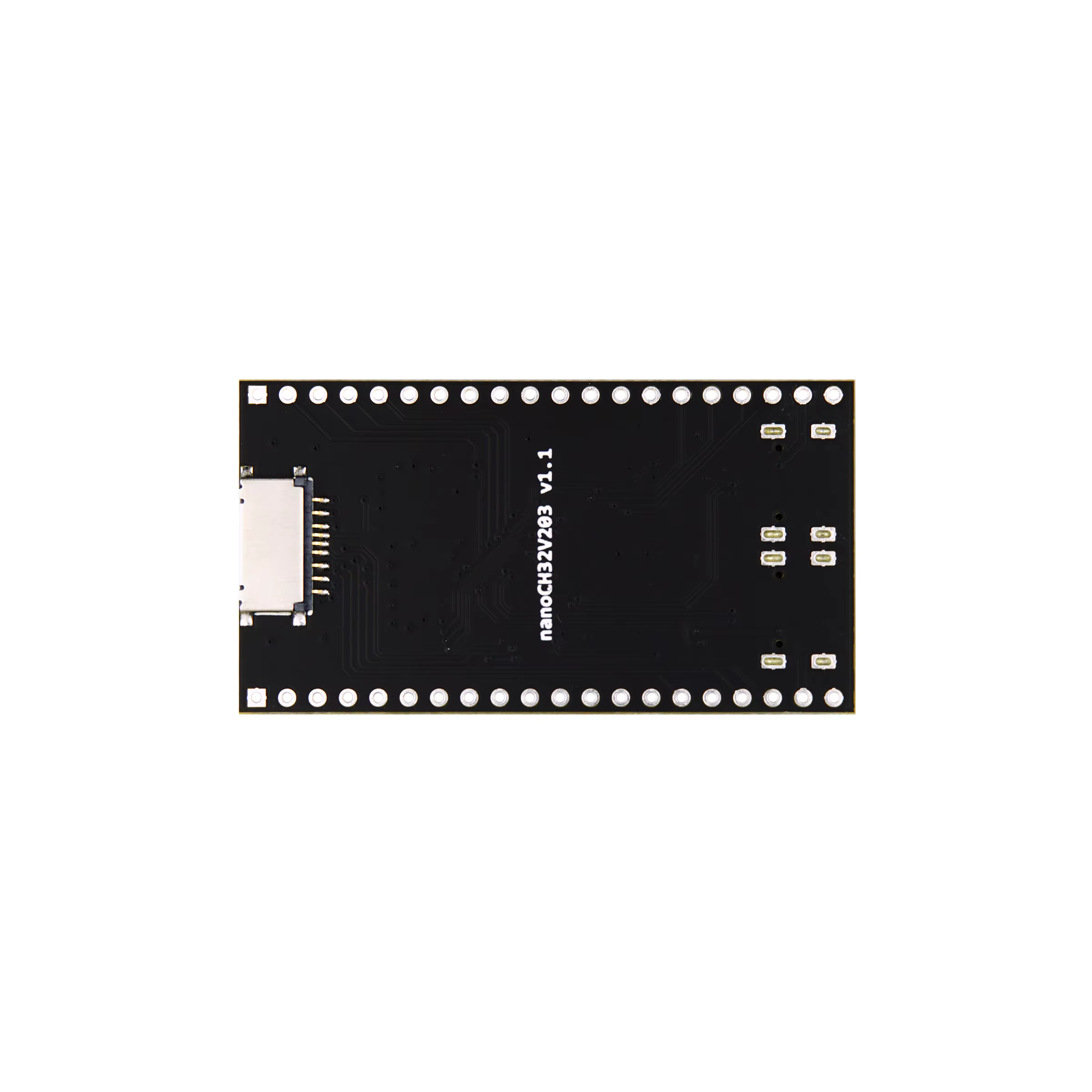 Placa nanoCH32V203 WCH RISC-V interfaz USB Dual TYPE-C interfaz LCD ranura para tarjeta SD código abierto nuevo - imagen 3