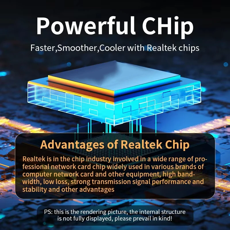 Adaptador Ethernet de 2500Mbps, USB 3,0 de 2,5G y tarjeta de red tipo C a Rj45 para ordenador portátil, servidor NAS, Windows, Mac, OS, Internet - imagen 4