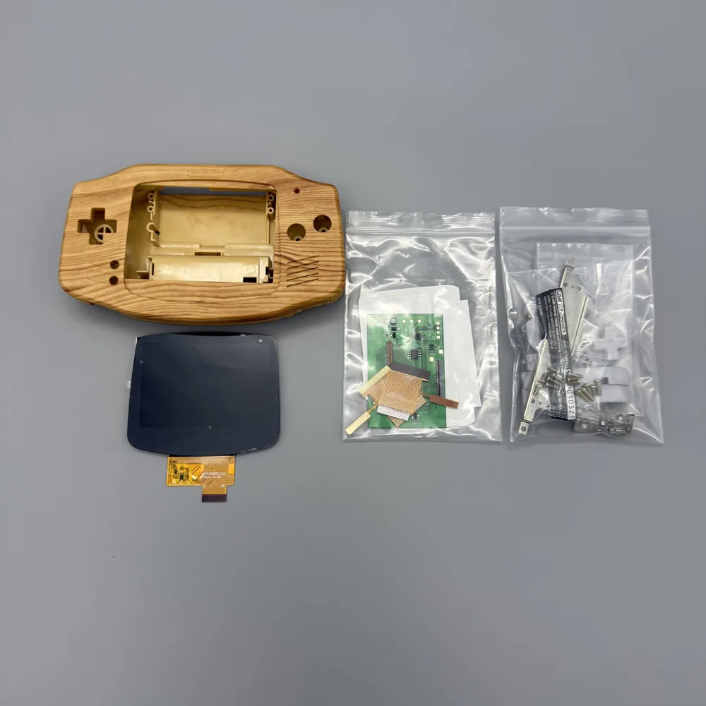 2025 3,0 pulgadas Laminado GBA IPS LCD con carcasa especial de color madera - imagen 2