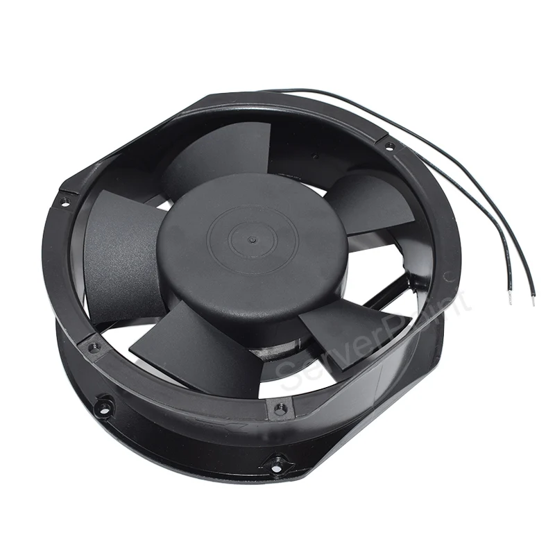 Original YL15050HBL AC 220V-240V 0.22A 55W 2600RPM 50/60HZ 2 cables 17251 17cm 172*150*51mm ventilador de refrigeración para armario - imagen 2