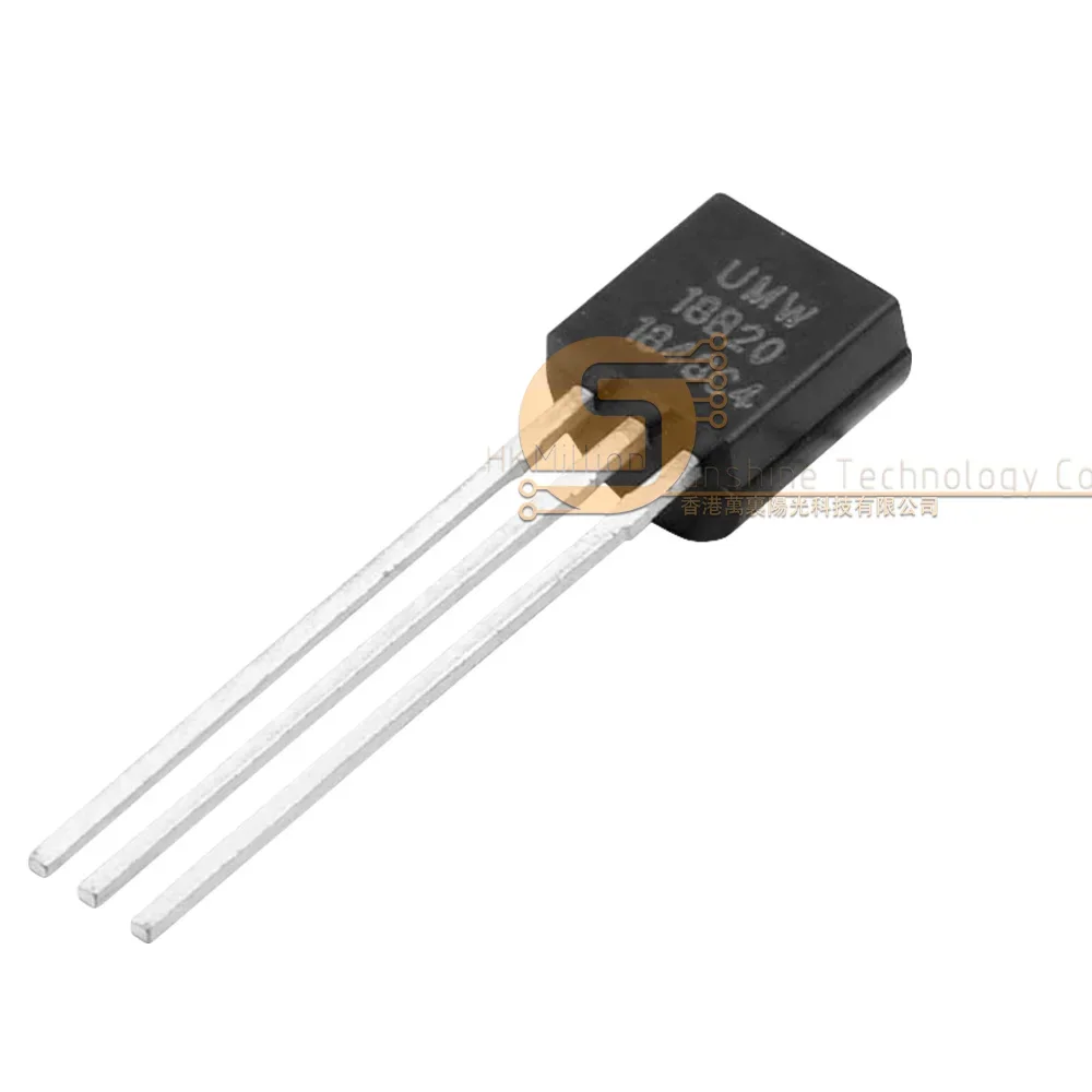 Nouveau 5 pièces DS18B20 18B20 TO-92 capteur de température DS18B20 TO92 DS18B20 18B20 - imagen 2