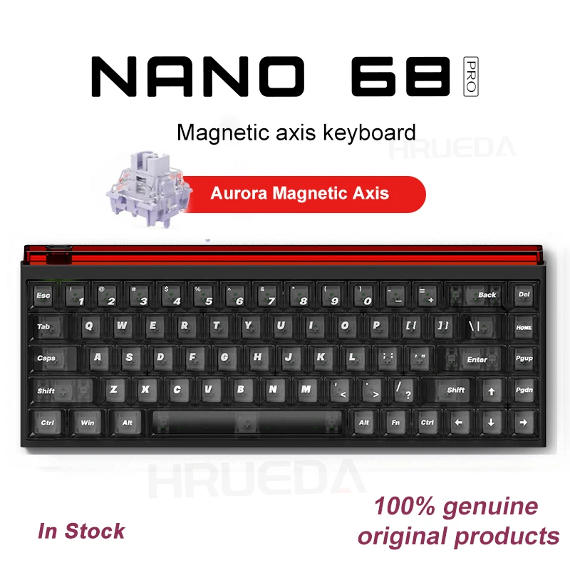 Madlions Nano68 Pro Magnetic Switch Mechanical Keyboard Hot Swap RGB Low Latency Web/Software Dual Driver Custom Gaming Keyboard - imagen 2