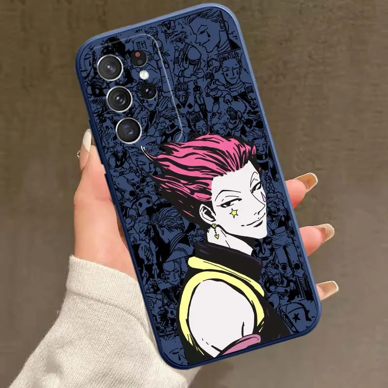 Funda artística de Anime Hisoka para Samsung Galaxy Note 20 10 M32 M17 M13 M12 F05 M07 M05 M02 F17 Plus Ultra - imagen 5