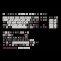 Juego de teclas de póker PBT, teclas de sublimación de tinte con perfil de cereza para teclados Mx Switch Wooting GH60 61 68 66 75 87 96 980