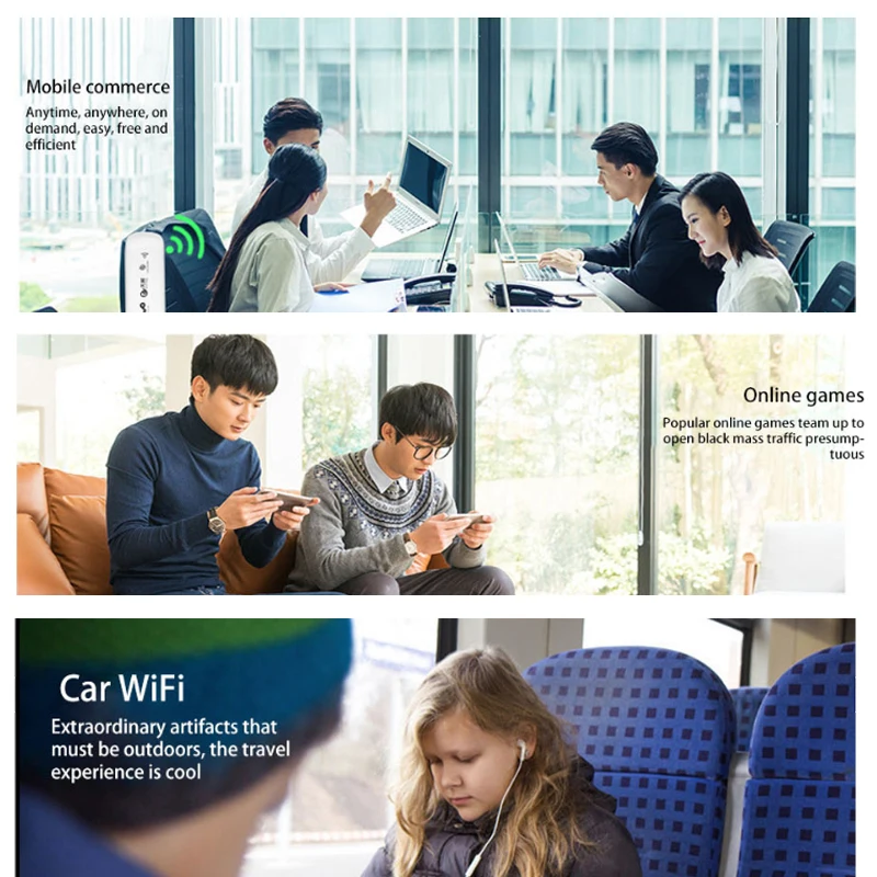 KuWFi USB Dongle WIFI USB móvil portátil inalámbrico 150Mbps LTE enrutador módem de red 4G Wifi ranura para tarjeta SIM punto de acceso de coche para PC - imagen 5