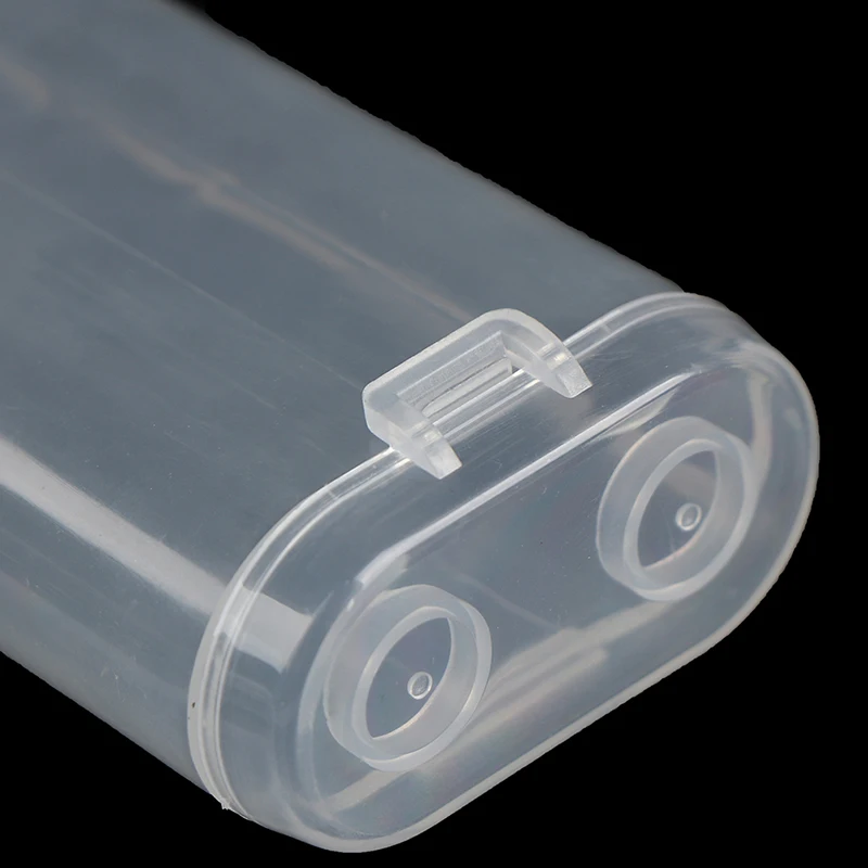 Caja de almacenamiento de batería duradera, 2x18650, soporte duro para 2x18650, batería recargable, fundas de plástico - imagen 4