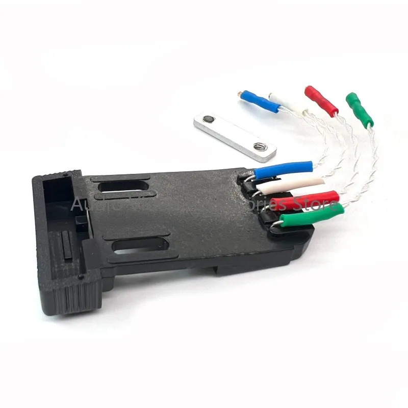 Cartucho para tocadiscos, lápiz óptico, pieza de elevación, alambre de plata pura para TAS-8 Elac Miracord46 PC810 820 830 831 Tonearm - imagen 2