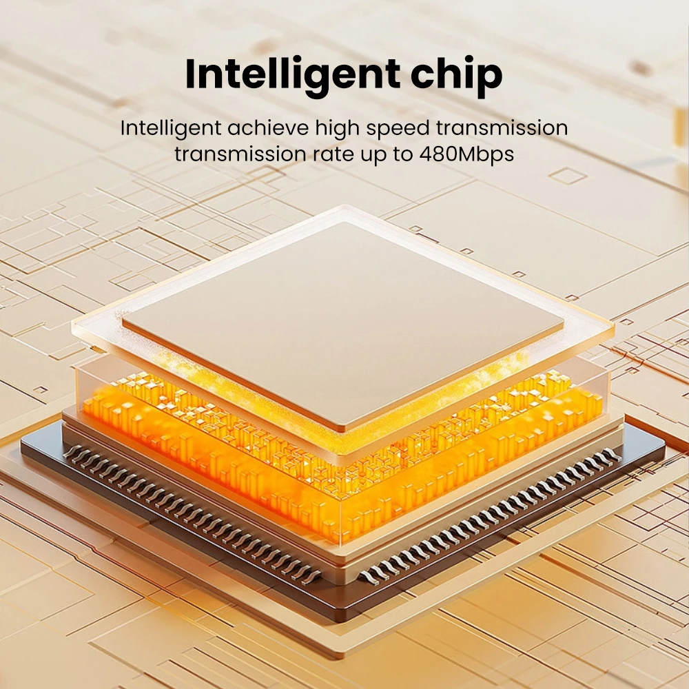 Adaptador tipo C a iOS de 35W con convertidor de carga rápida LED USB-C para iPhone15 14 13 12 IOS hembra a conector tipo C macho - imagen 5