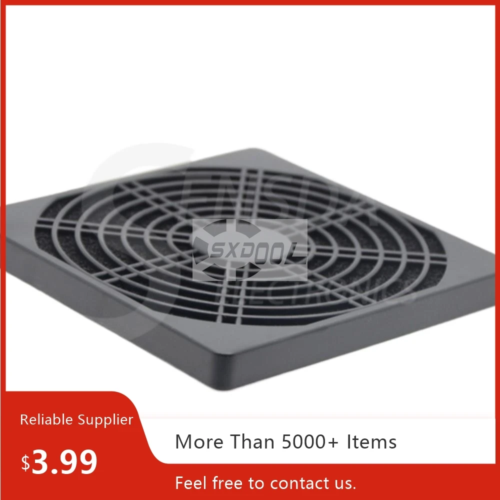 Filtro de ventilador de caja de computadora de 2x12 cm - Pantalla de malla a prueba de polvo para ventiladores de refrigeración de caja de 120 mm 12025 12038 - imagen 2