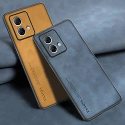 Motorola Moto G84 5G – Funda Protectora de Cuero PU Mate