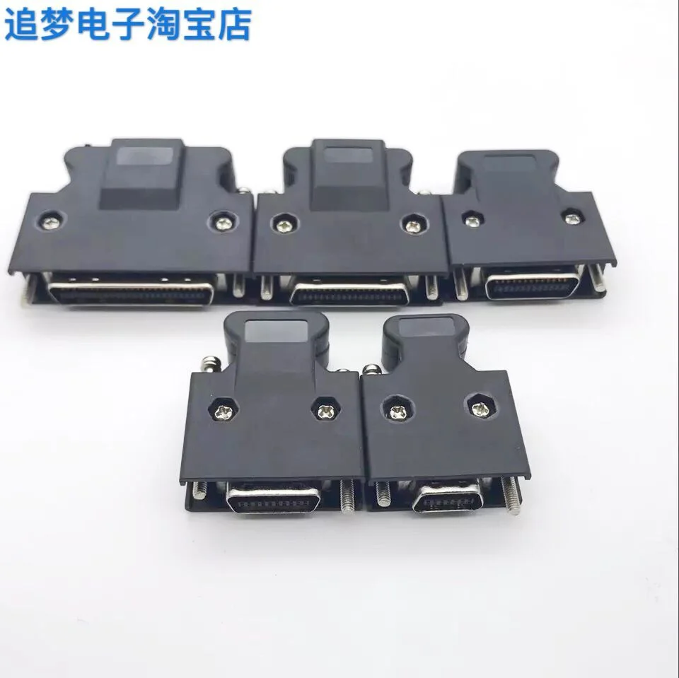 1 Uds Panasonic Mitsubishi SCSI conector SCSI 14 pines 20 pines 26 pines 36 pines 50 pines Servo chapado en oro CN1 enchufe - imagen 2