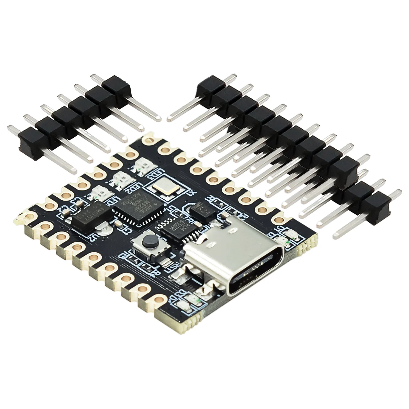 Placa de desarrollo Ultra pequeña para Arduino Nano Mini con Chip ATMEGA328P tipo C, puerto serie CH340 para proyectos electrónicos - imagen 2