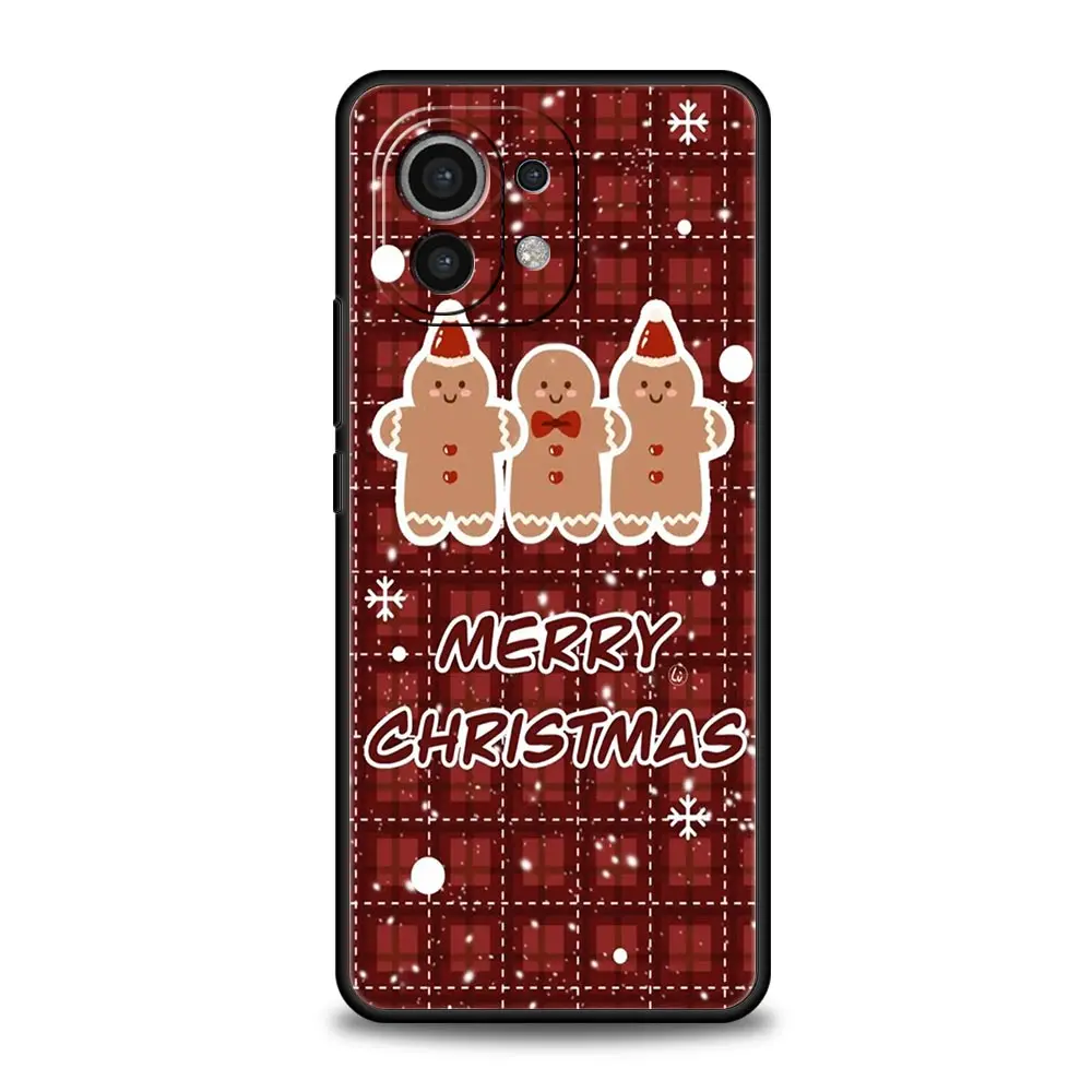 Funda de teléfono de lujo de Papá Noel de Navidad para Xiaomi 14 13T 12T Pro 12 13 11 Ultra Mi Note 10 Lite 10T 5G 11X Pro 11T 11i 9T - imagen 5