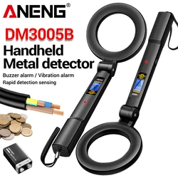 ANENG DM3005B Detector de Metales Portátil con Vibración y Azul LED