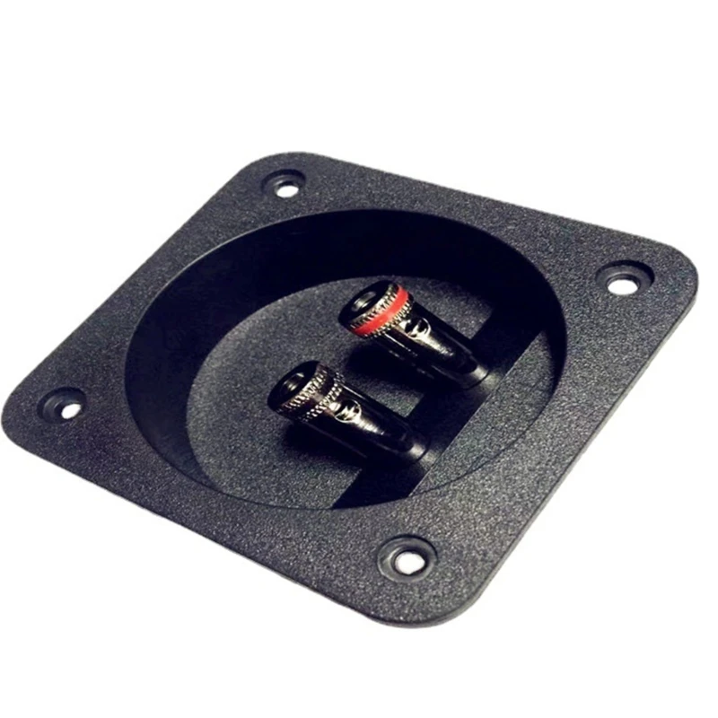 Conectores de copa de tornillo estéreo para coche, enchufes de subwoofer, caja de altavoz de 2 vías, Terminal de encuadernación, caja de conexiones de altavoz, Panel trasero, bricolaje - imagen 2