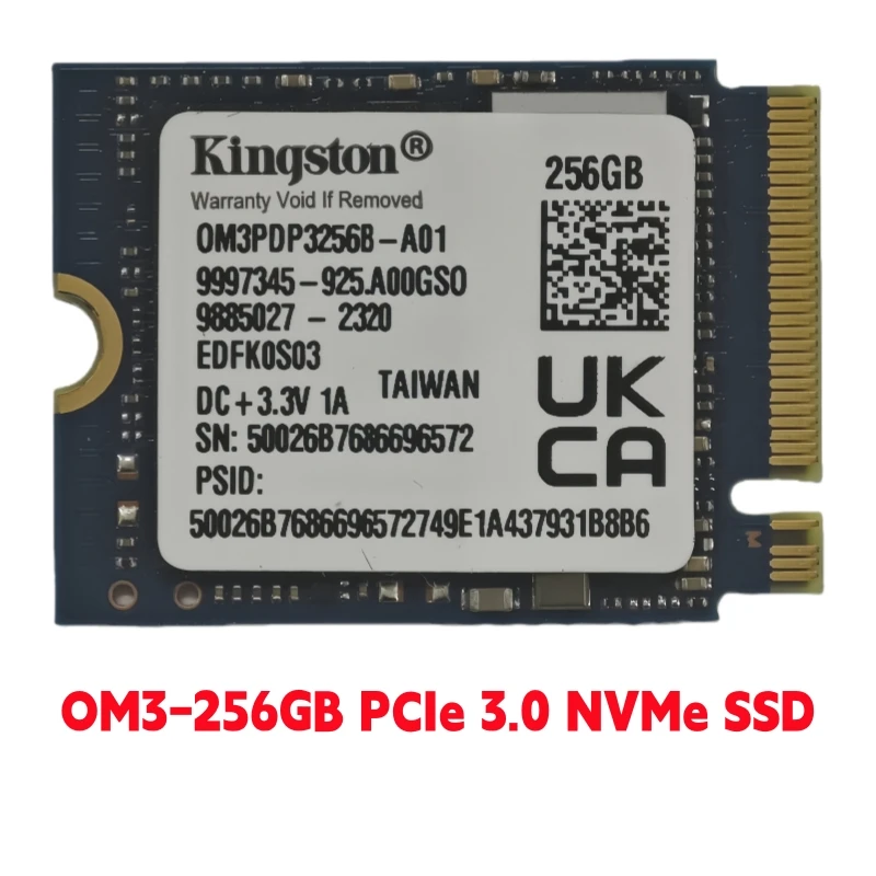 Kingston OM3 128GB PCIe 4.0 y OM3 256GB PCIe 3.0 Gaming M.2 2230 NVMe SSD interno - Compatible con Stream Deck, computadora portátil y escritorio - imagen 4