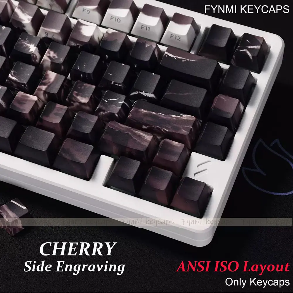 Levi Ackerman ATTACK ON TITAN ISO/ANSI Layout 5 sublimación de tinte facial PBT cereza perfil teclas de grabado lateral - imagen 4