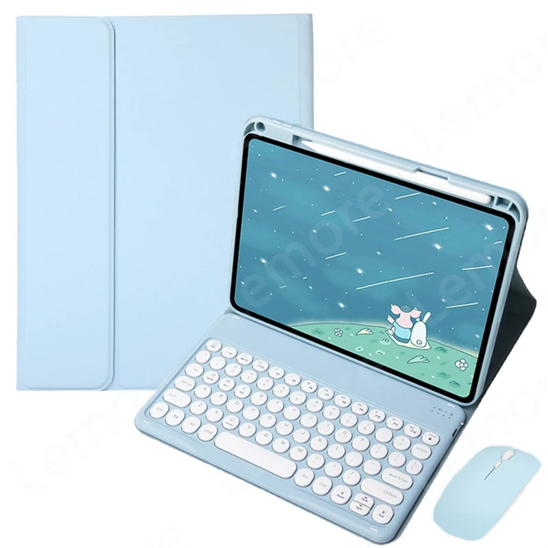 sky blue with mouse