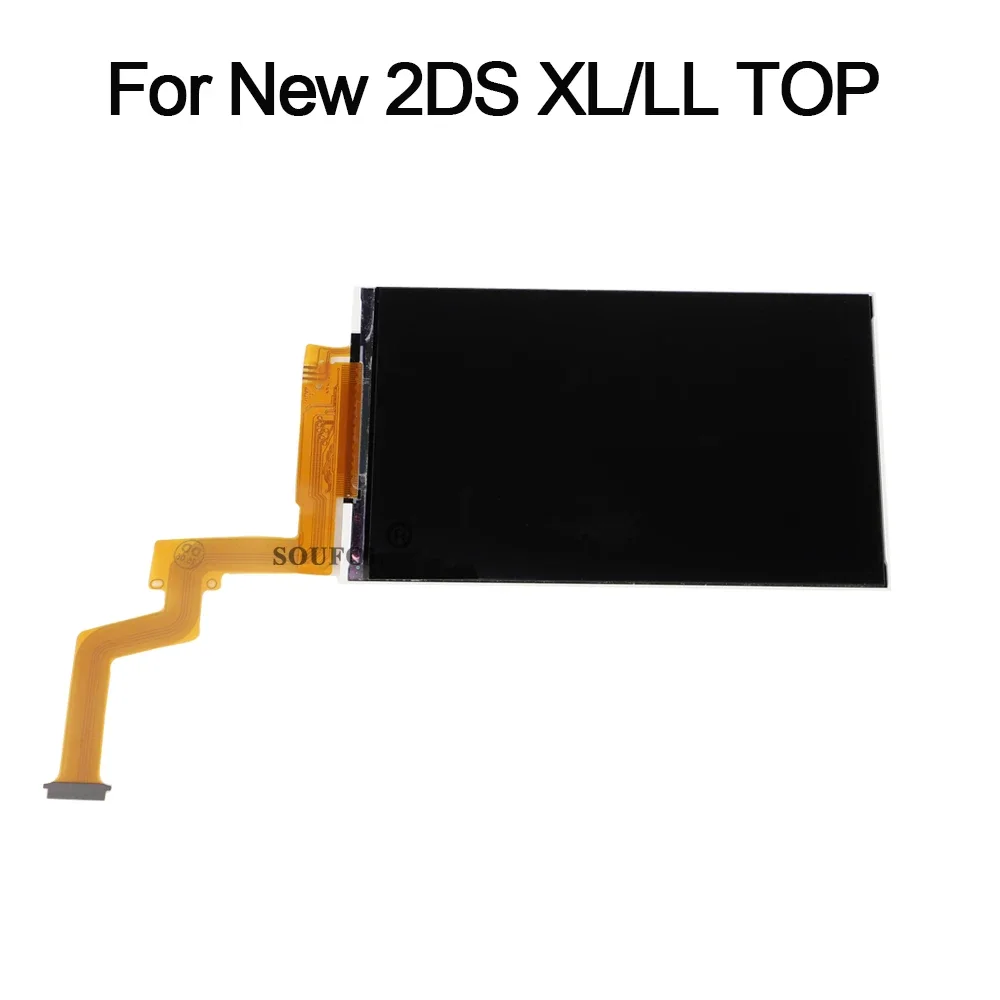 Camiseta nueva Original pantalla LCD superior para nuevo 2DS XL para nuevo 2DS XL/LL piezas de reparación de pantalla Panel de visualización accesorios para juegos