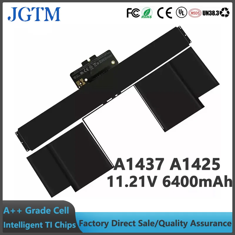 Reemplazo de batería de ordenador portátil A1437 11,21 V 74Wh para MacBook Pro Retina 13 "A1425 finales de 2012 y principios de 2013 se adapta a MD101 MD102 MD212 - imagen 2