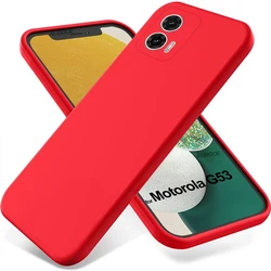 Funda Silicona Motorola G53/G73 – Protección Antigolpes con Correa