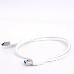 Cable USB 3.0 A macho a macho para HDD y TV Box