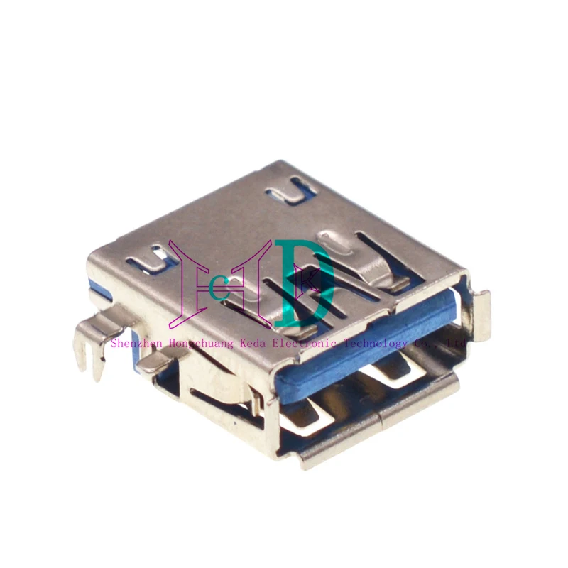 Conector USB 3,0 3,0 tipo A hembra tipo B AF, inserción lateral de 90 grados, interfaz de alta velocidad de 180 grados, terminal de impresora, 2 uds. - imagen 4