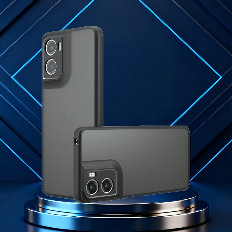 Funda de sensación esmerilada para Motorola Moto G06, funda protectora de silicona mate de TPU para PC, funda protectora para teléfono Motorola G06, funda para Moto G06 - imagen 3