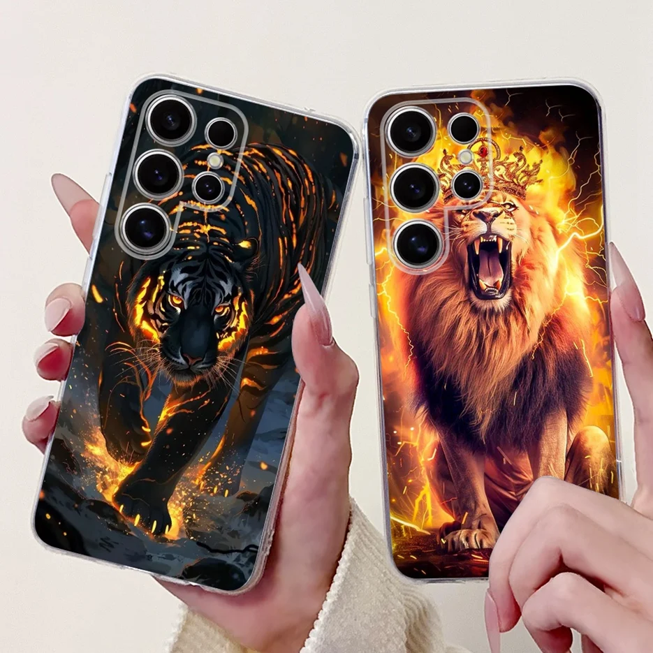 Para Samsung Galaxy S25 Ultra funda SM-S938B elegante funda pintada funda de silicona suave para Samsung S25 Plus S 25 S25 + S25Ultra bolsas - imagen 5