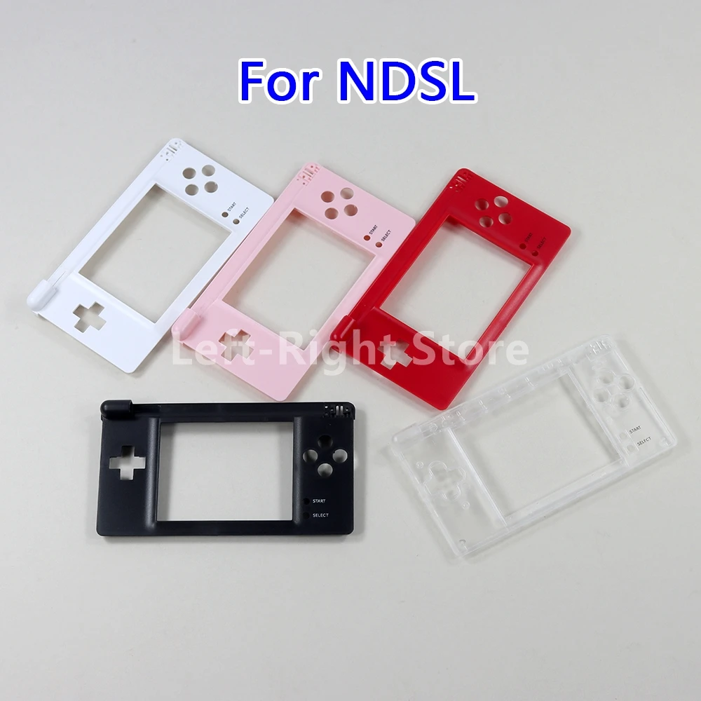 1 Uds. Para NDSL, botón superior, marco de pantalla LCD inferior, carcasa frontal y trasera, carcasa de plástico para consola DS Lite - imagen 5