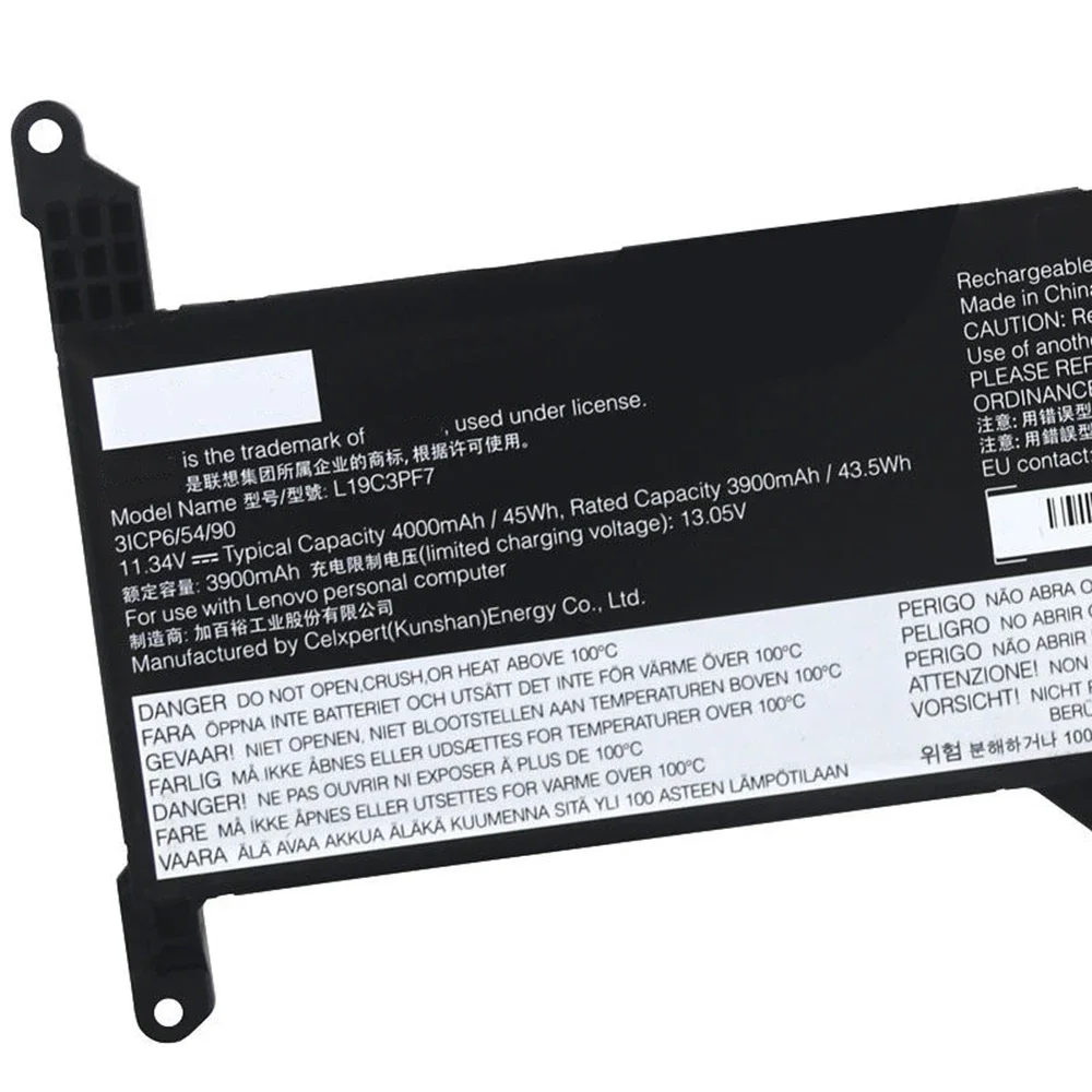 Nueva batería Original para ordenador portátil L19D3PF5 11,1 V 45Wh para Lenovo Ideapad 3 14IML05 15IML05 L19C3PF7 L19L3PF5, etc. - imagen 3
