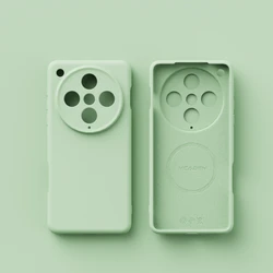 Para carga inalámbrica Magsafe funda de teléfono de silicona líquida suave para Oppo Find X8 Pro X8S Plus cubierta de protección delgada Ultra magnética