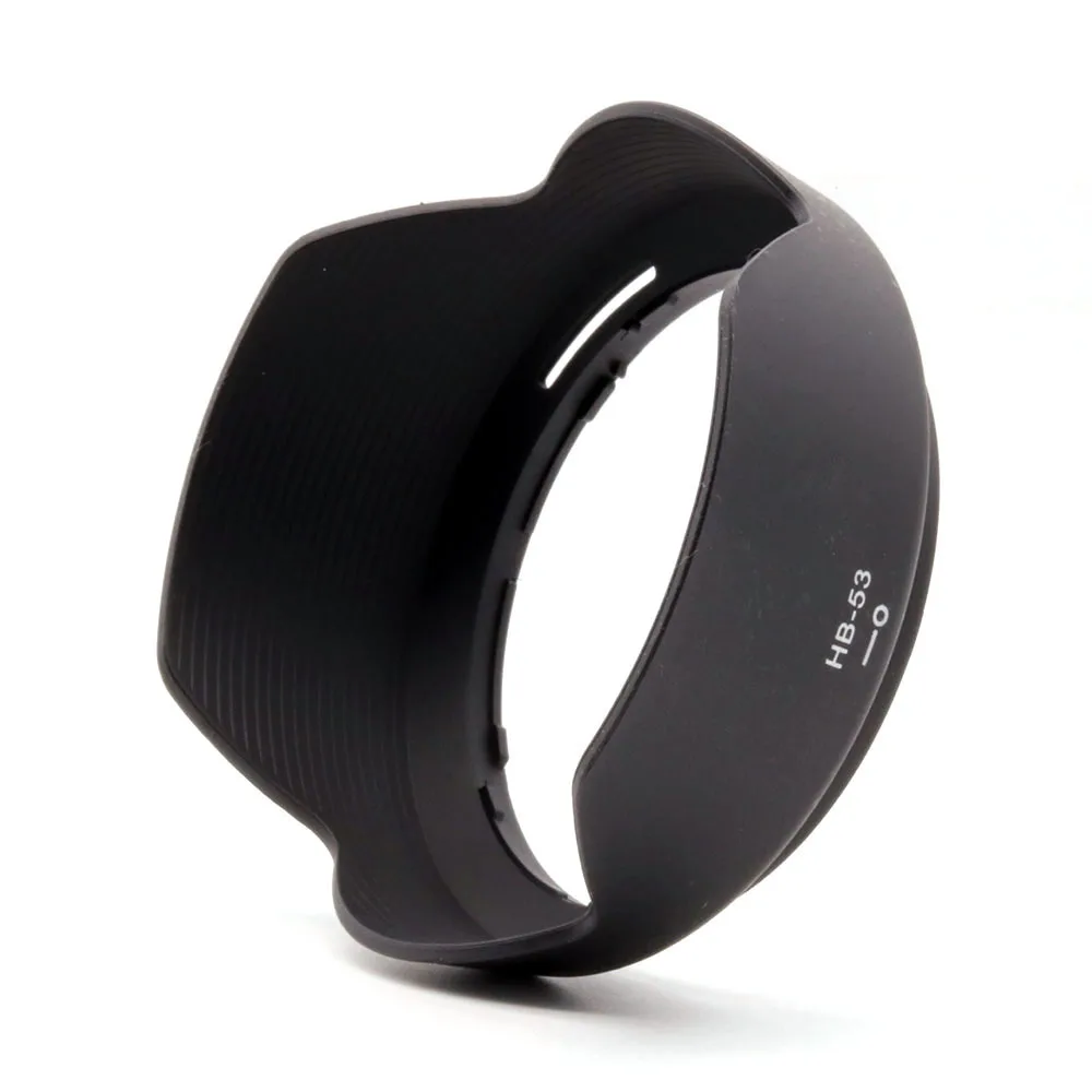 HB-53 para Nikon AF-S 24-120mm f/VR HB53 ED 4G, montaje de bayoneta, parasol de plástico negro - imagen 4